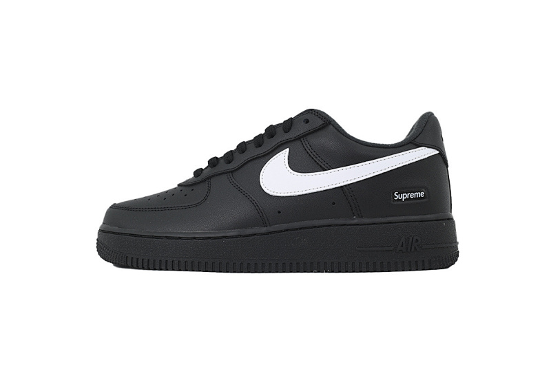 【BA9GF】Sup黑白 G版空军蒂芙尼联名板鞋 CU9225-002 Nike Supreme x Air Force 1 Low 'Box Logo - Black White'