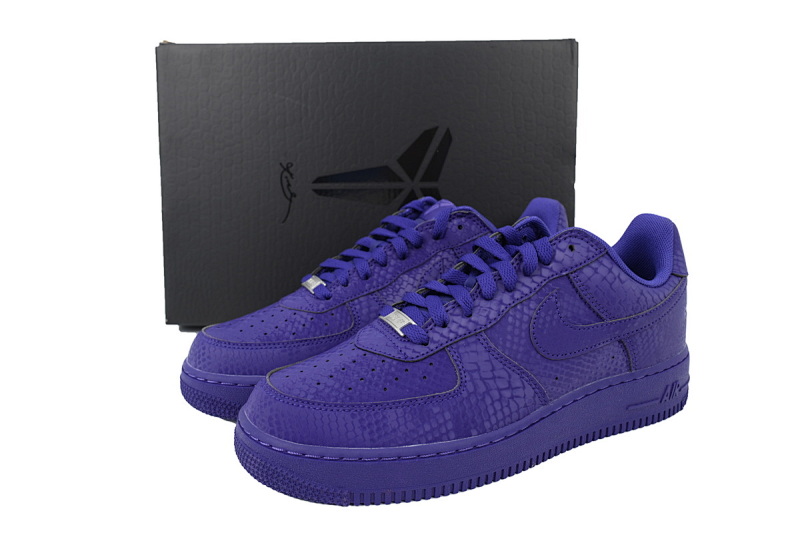 【CA5M5】科比空军紫 空军低帮联名板鞋  IB0018-500 Kobe Bryant x Air Force 1 Low 'Court Purple'