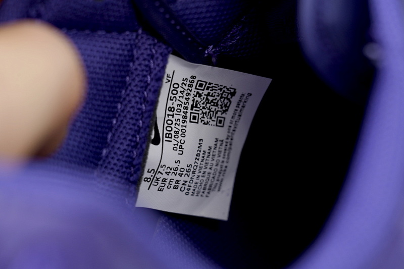 【CA5M5】科比空军紫 空军低帮联名板鞋  IB0018-500 Kobe Bryant x Air Force 1 Low 'Court Purple'