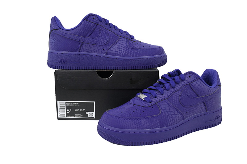 【CA5M5】科比空军紫 空军低帮联名板鞋  IB0018-500 Kobe Bryant x Air Force 1 Low 'Court Purple'