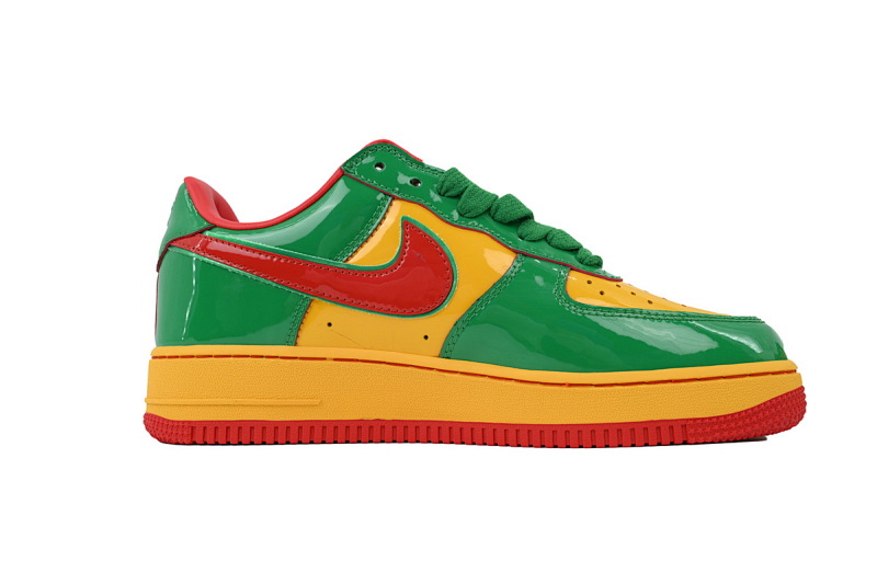 【DA5TS】红黄绿 耐克联名空军 IH4383-300 Lil Yachty x Air Force 1 Low 'Concrete Boys - Lucky Green'