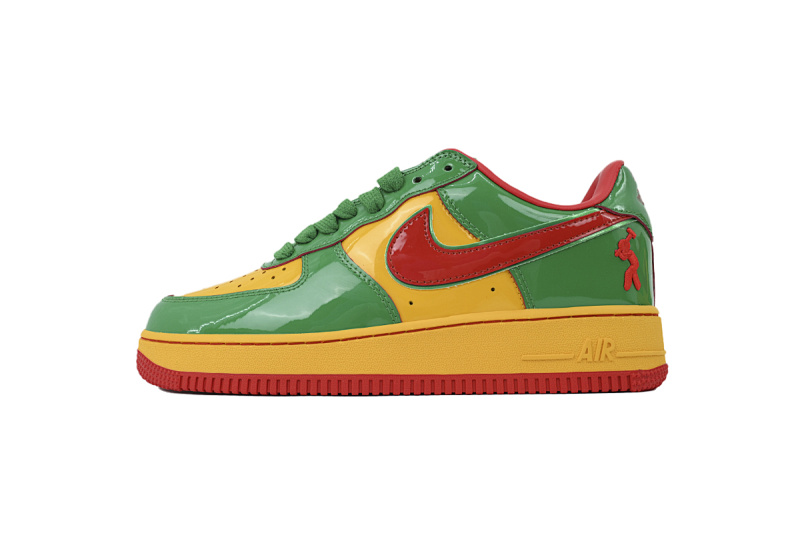 【DA5TS】红黄绿 耐克联名空军 IH4383-300 Lil Yachty x Air Force 1 Low 'Concrete Boys - Lucky Green'