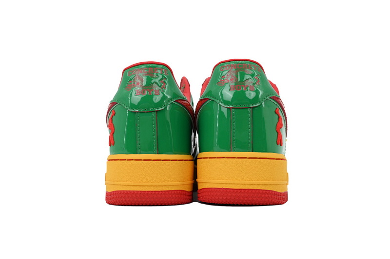 【DA5TS】红黄绿 耐克联名空军 IH4383-300 Lil Yachty x Air Force 1 Low 'Concrete Boys - Lucky Green'