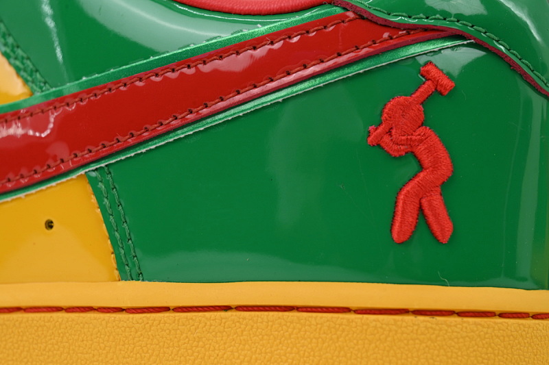 【DA5TS】红黄绿 耐克联名空军 IH4383-300 Lil Yachty x Air Force 1 Low 'Concrete Boys - Lucky Green'