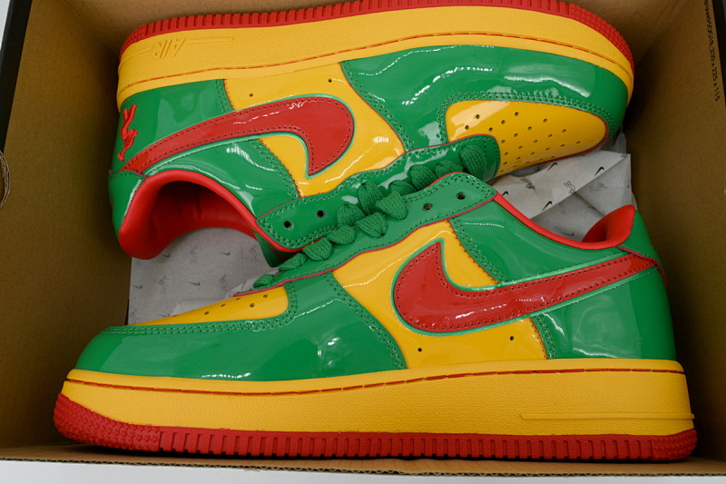 【DA5TS】红黄绿 耐克联名空军 IH4383-300 Lil Yachty x Air Force 1 Low 'Concrete Boys - Lucky Green'