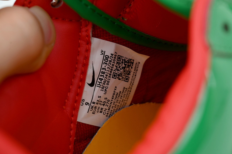 【DA5TS】红黄绿 耐克联名空军 IH4383-300 Lil Yachty x Air Force 1 Low 'Concrete Boys - Lucky Green'