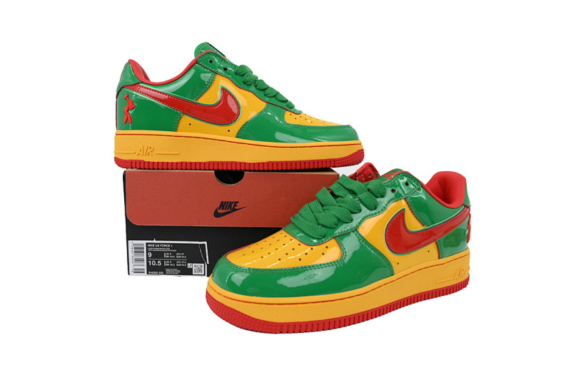 【DA5TS】红黄绿 耐克联名空军 IH4383-300 Lil Yachty x Air Force 1 Low 'Concrete Boys - Lucky Green'