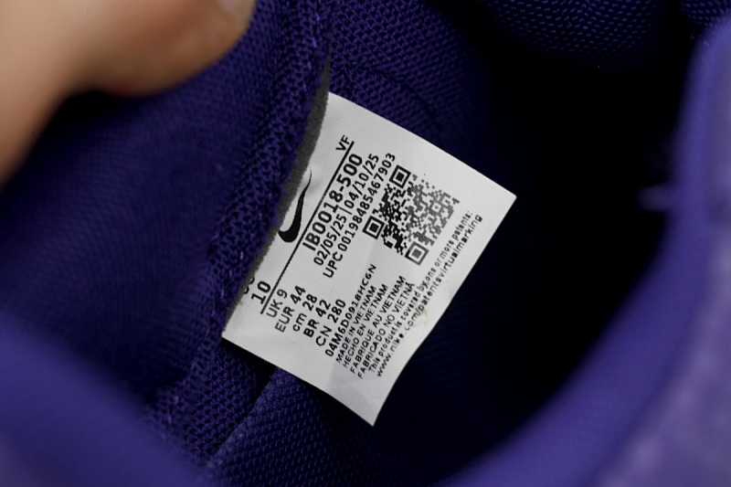 【BA9TS】科比空军紫色 空军低帮联名板鞋 IB0018-500 Kobe Bryant x Air Force 1 Low 'Court Purple'
