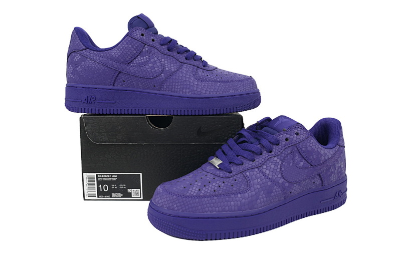 【BA9TS】科比空军紫色 空军低帮联名板鞋 IB0018-500 Kobe Bryant x Air Force 1 Low 'Court Purple'