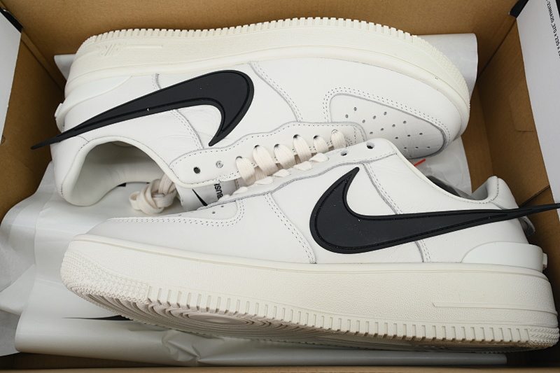 【CA0TS】大勾空军白 头层耐克空军低帮板鞋 DV3464-002 AMBUSH x Air Force 1 Low 'Phantom'