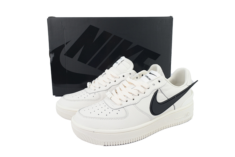 【CA0TS】大勾空军白 头层耐克空军低帮板鞋 DV3464-002 AMBUSH x Air Force 1 Low 'Phantom'