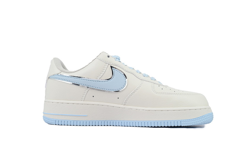 【AD3QF】-179单白银  耐克空军一号板鞋  BM1996-099  Nike Air Force 1  Single silver