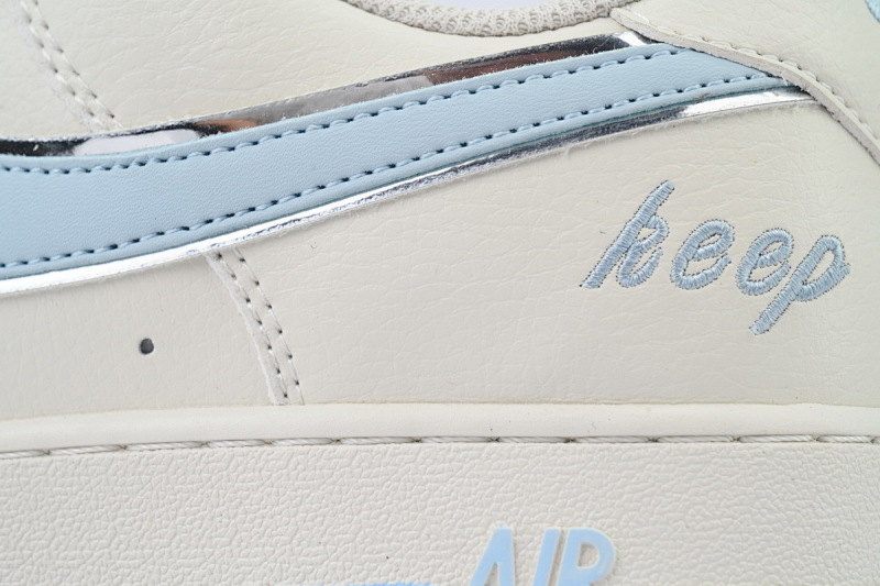 【AD3QF】-179单白银  耐克空军一号板鞋  BM1996-099  Nike Air Force 1  Single silver