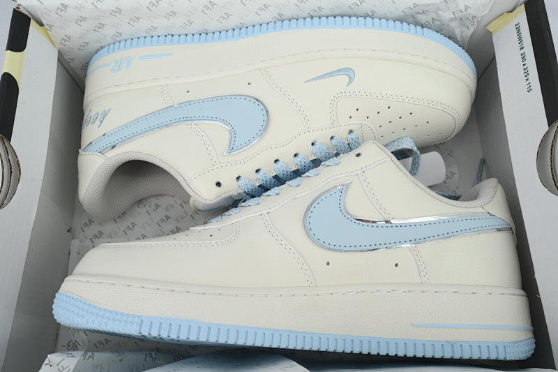 【AD3QF】-179单白银  耐克空军一号板鞋  BM1996-099  Nike Air Force 1  Single silver