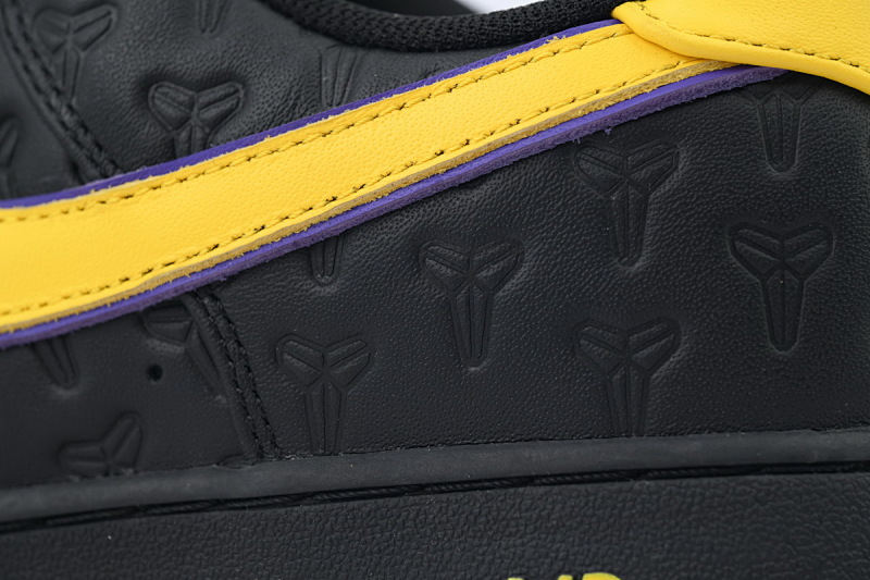 【CA0TS】科比空军黑 空军低帮联名板鞋 HV5122-001 Kobe Bryant x Air Force 1 Low 'Lakers Away - Numbered'
