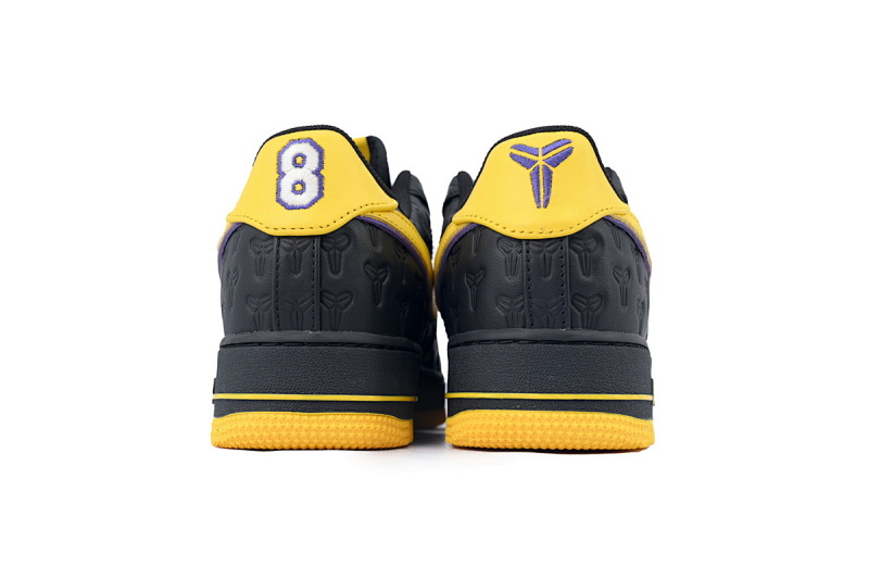 【CA0TS】科比空军黑 空军低帮联名板鞋 HV5122-001 Kobe Bryant x Air Force 1 Low 'Lakers Away - Numbered'