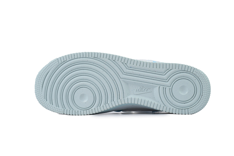 【BD5QF】-172白兰绿 空军低帮运动板鞋休闲鞋 HJ4399-400 Serena Williams Design Crew x Air Force 1 '07 'Psychic Blue'