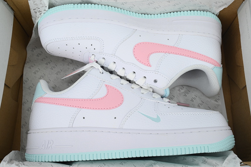 yupoo_379255_c816ed27.jpg 【AA3QF】-177白粉色 耐克空军一号板鞋 IH0640-161 Nike Air Force 1 '07 'White Pink Foam Glacier Blue'
