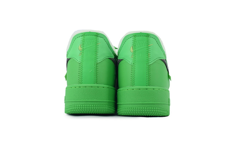 【BA3QF】-148绿色OW 空军低帮联名板鞋 DX1419-300 Off-White x Air Force 1 Low 'Brooklyn'