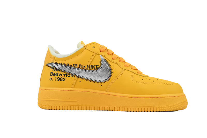 【BA3QF】-149黄色OW 空军低帮联名板鞋 DD1876-700 Off-White x Air Force 1 Low 'Lemonade'