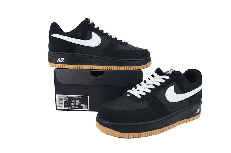 yupoo_379393_8d9bf539.jpg 【AA3QF】-175黑生胶 耐克空军一号板鞋 IB6388-001 Air Force 1 SK8 'Black Gum'