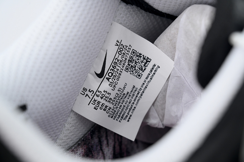 【BD9QF】-155 3.0红勾 耐克空军一号板鞋 AQ3692-002 G-Dragon x Air Force 1 '07 'Para-noise - Korea Exclusive'