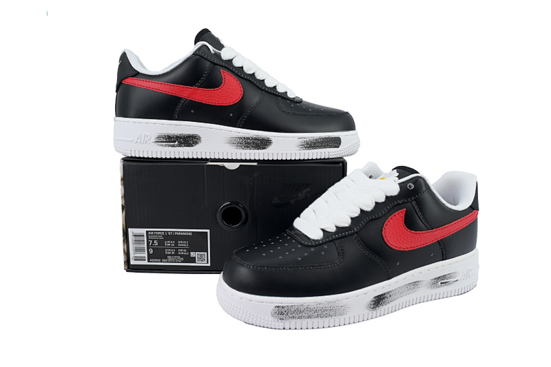 【BD9QF】-155 3.0红勾 耐克空军一号板鞋 AQ3692-002 G-Dragon x Air Force 1 '07 'Para-noise - Korea Exclusive'