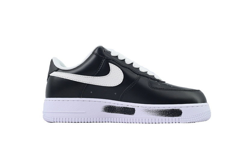 【BD9QF】-124黑权志龙 耐克空军一号板鞋 AQ3692-001 G-Dragon x Air Force 1 '07 'Para-Noise'