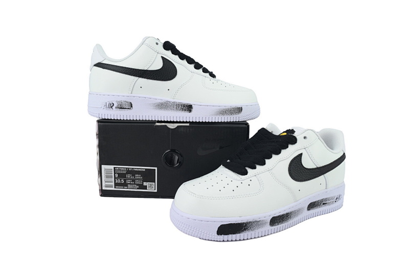 【BD9QF】-123白权志龙 耐克空军一号板鞋 DD3223-100 G-Dragon x Air Force 1 '07 'Para-Noise 2.0'