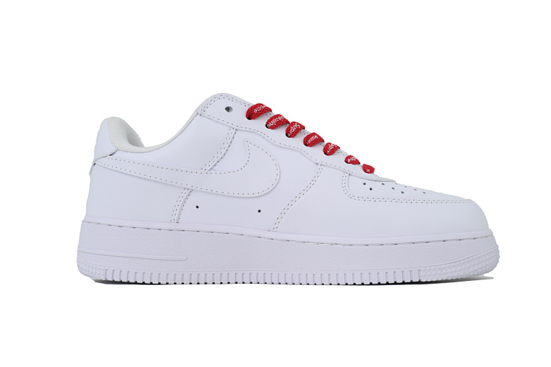 【AA3QF】-125白色SUP 耐克空军一号板鞋 CU9225-100 Supreme x Air Force 1 Low White