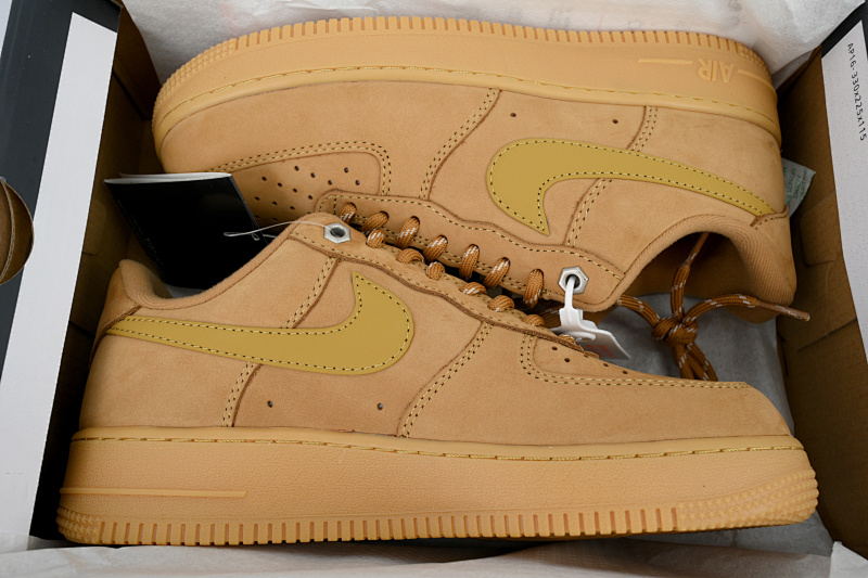 【BD5QF】-06麦色二代 空军低帮运动板鞋休闲鞋 CJ9179-200 Nike Air Force 1 Low 'Flax' 2019