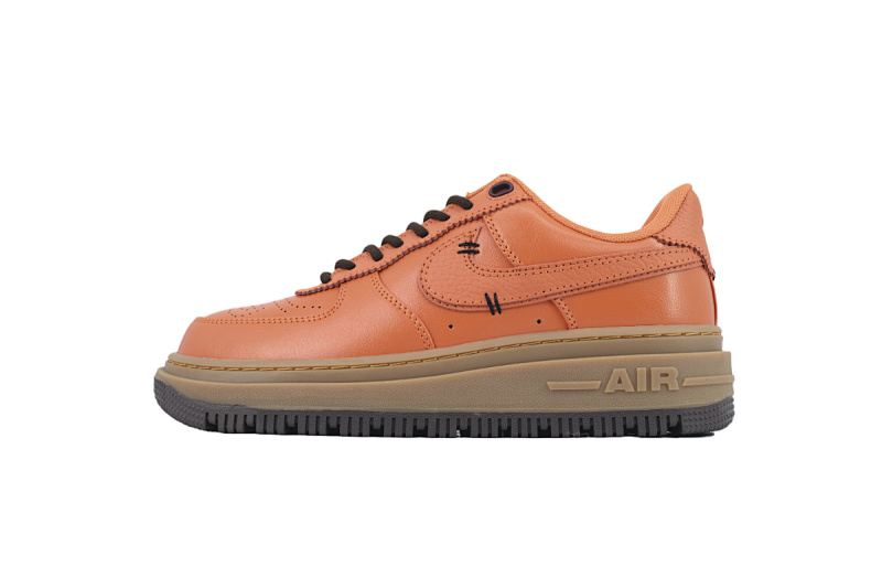 【BD5QF】-146桔色 空军低帮运动板鞋休闲鞋 DN2451-800 Nike Air Force 1 Luxe 'Burnt Sunrise'