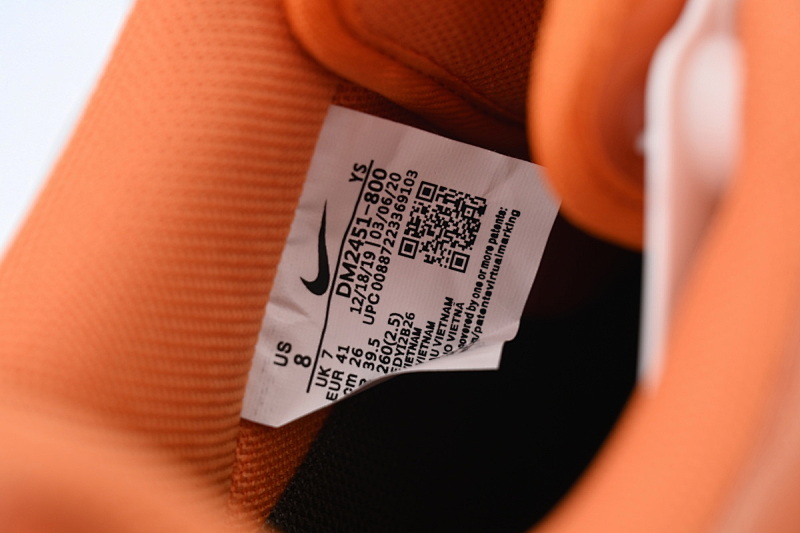 【BD5QF】-146桔色 空军低帮运动板鞋休闲鞋 DN2451-800 Nike Air Force 1 Luxe 'Burnt Sunrise'