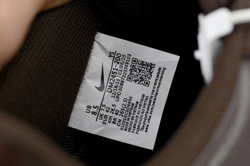【BD5QF】-145黑棕色 空军低帮运动板鞋休闲鞋 DM2451-200 Nike Air Force 1 Luxe 'Brown Basalt'