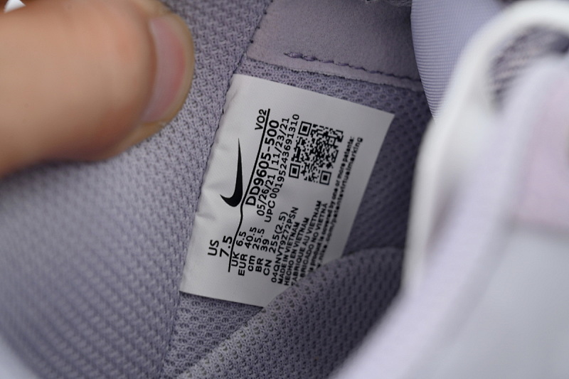 【BD5QF】-128浅灰紫 空军低帮运动板鞋休闲鞋 DD9605-500 Nike Air Force 1 Luxe 'Provence Purple'