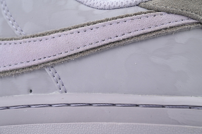 【BD5QF】-128浅灰紫 空军低帮运动板鞋休闲鞋 DD9605-500 Nike Air Force 1 Luxe 'Provence Purple'