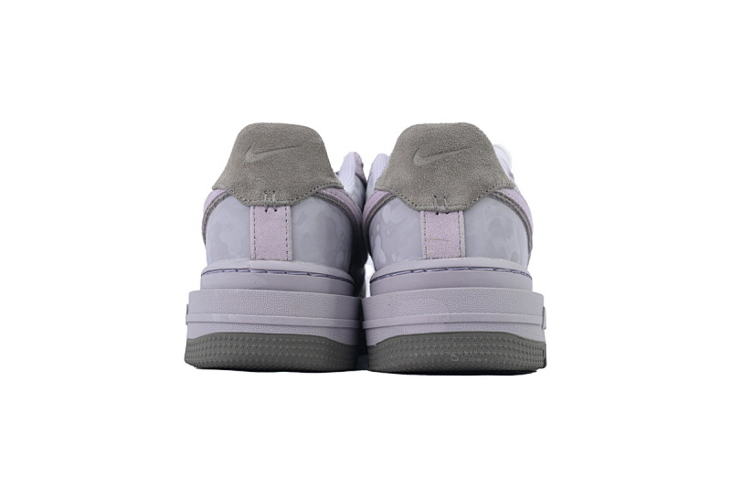 【BD5QF】-128浅灰紫 空军低帮运动板鞋休闲鞋 DD9605-500 Nike Air Force 1 Luxe 'Provence Purple'