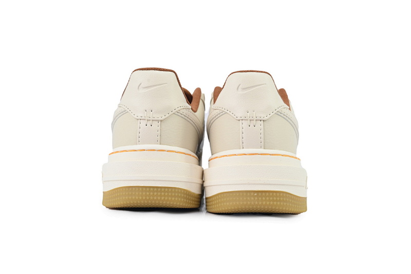 【BD5QF】-113新米色 空军低帮运动板鞋休闲鞋 DB4109-200 Nike Air Force 1 Luxe 'Pecan'