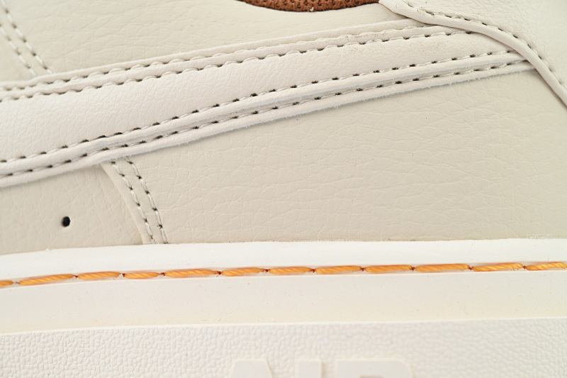 【BD5QF】-113新米色 空军低帮运动板鞋休闲鞋 DB4109-200 Nike Air Force 1 Luxe 'Pecan'