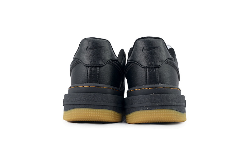 【BD5QF】-114黑色 空军低帮运动板鞋休闲鞋 DB4109-001 Nike Air Force 1 Luxe 'Black Gum'