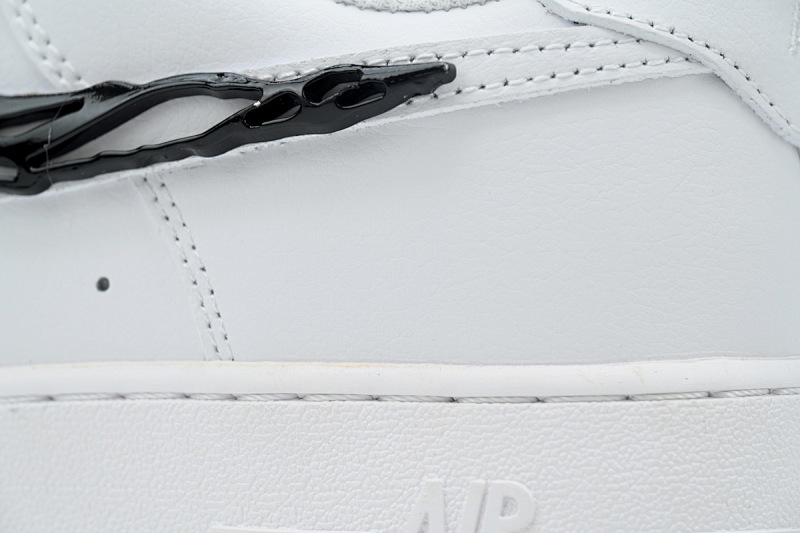 【AD3QF】-169黑勾 空军低帮运动板鞋休闲鞋 IF1686-101 Nike Air Force 1 '07 LX 'Molten Metal Swoosh Pack - Black'