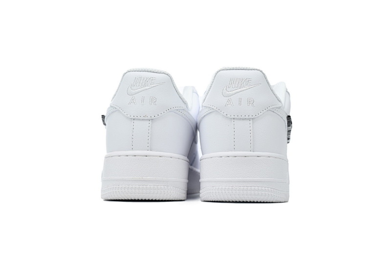 【AD3QF】-169黑勾 空军低帮运动板鞋休闲鞋 IF1686-101 Nike Air Force 1 '07 LX 'Molten Metal Swoosh Pack - Black'