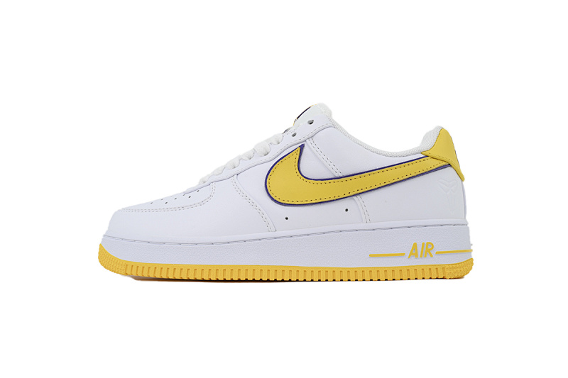 【CA0TS】科比空军白黄 空军低帮联名板鞋 FZ1151-100 Kobe Bryant x Air Force 1 Low Retro QS 'Lakers Home'