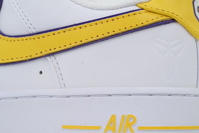 【CA0TS】科比空军白黄 空军低帮联名板鞋 FZ1151-100 Kobe Bryant x Air Force 1 Low Retro QS 'Lakers Home'
