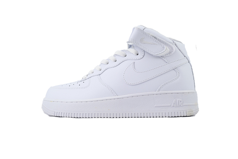 【AD3QF】-71新白中 空军中帮运动板鞋休闲鞋 CW2289-111  Nike Air Force 1 '07 Mid 'Triple White'