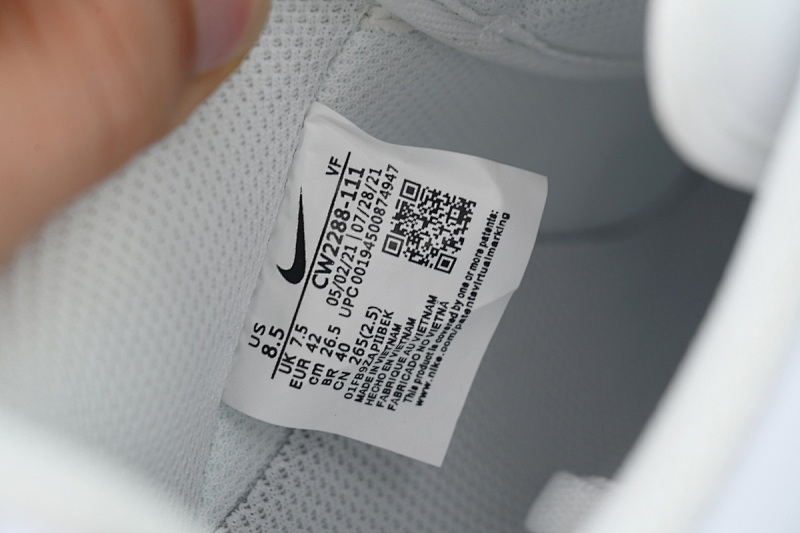【AD3QF】-66新白低 空军低帮运动板鞋休闲鞋 CW2288-111 Nike Air Force 1 '07 Low White