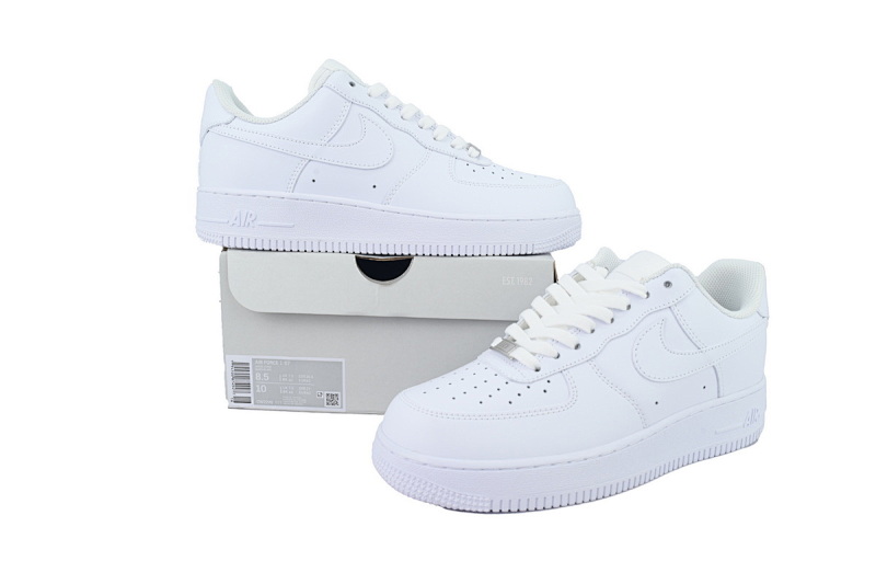 【AD3QF】-66新白低 空军低帮运动板鞋休闲鞋 CW2288-111 Nike Air Force 1 '07 Low White