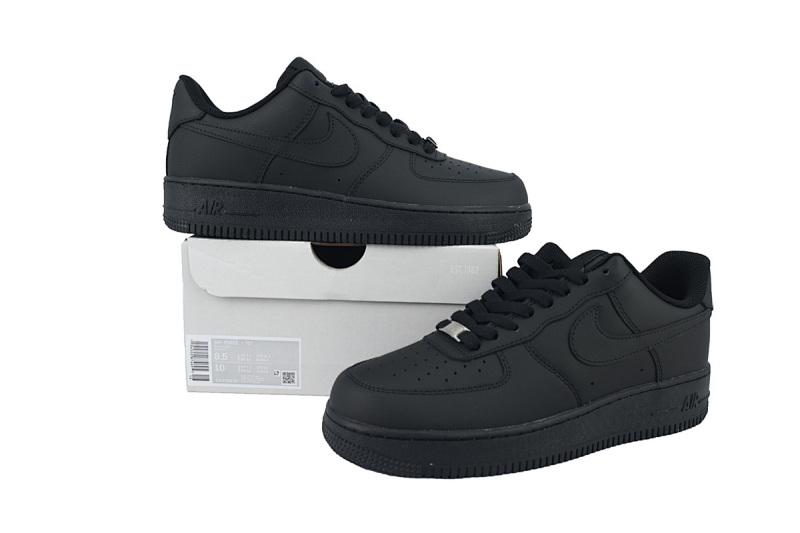 【AD3QF】-80黑低 空军低帮运动板鞋休闲鞋 CW2288-001 Nike Air Force 1 Low Black