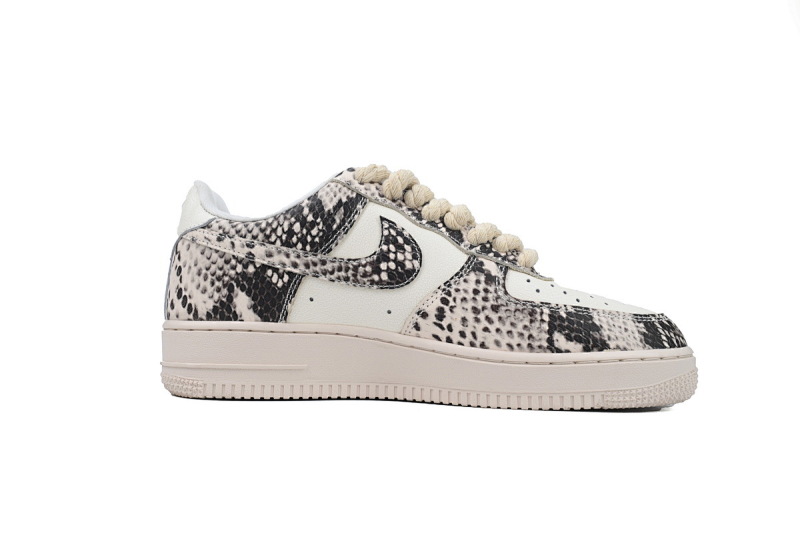 【BA3XP】蛇纹 XP版定制耐克空军一号板鞋 CW2288-111 Nike Air Force 1 '07 Low Snake Pattern