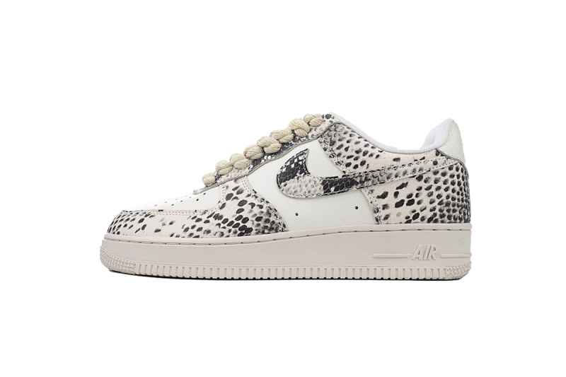 【BA3XP】蛇纹 XP版定制耐克空军一号板鞋 CW2288-111 Nike Air Force 1 '07 Low Snake Pattern